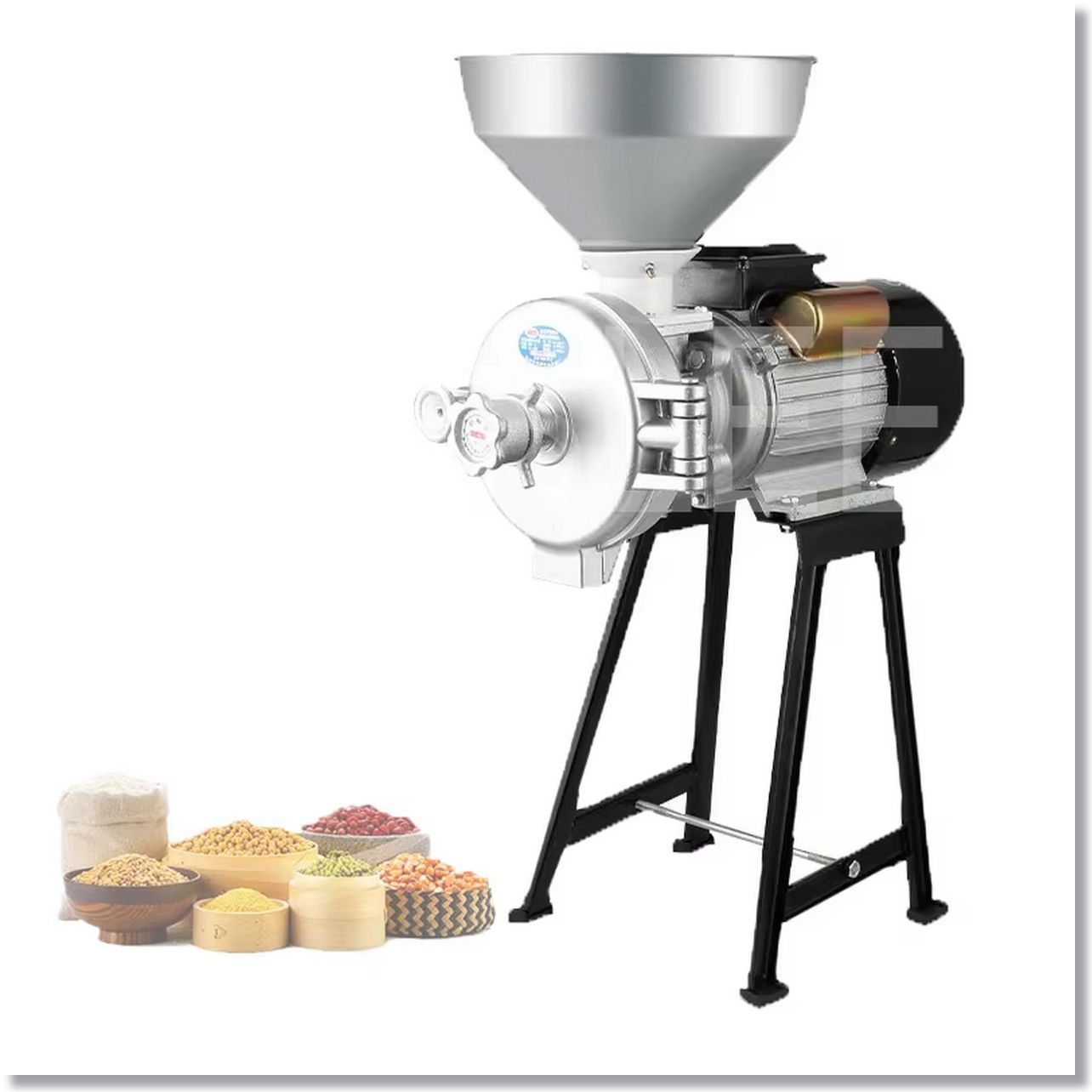 220V Electric Grinding Machine Grain Spice Corn Dry Food Mill Commercial For Home Flour Powder Crusher