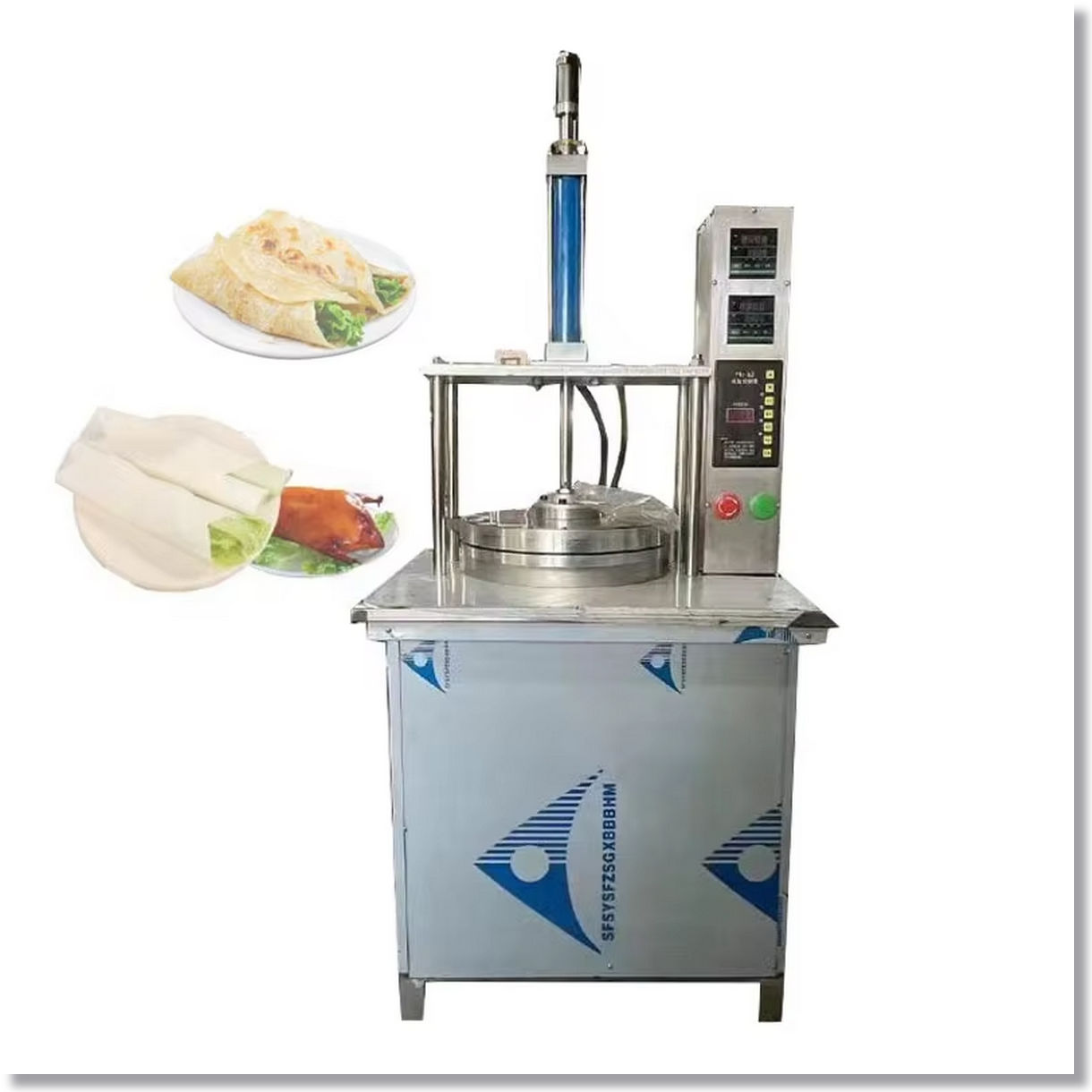 Restaurant Tortilla Making Machine Dough Press Machine Roasted Duck Cake Press Maker