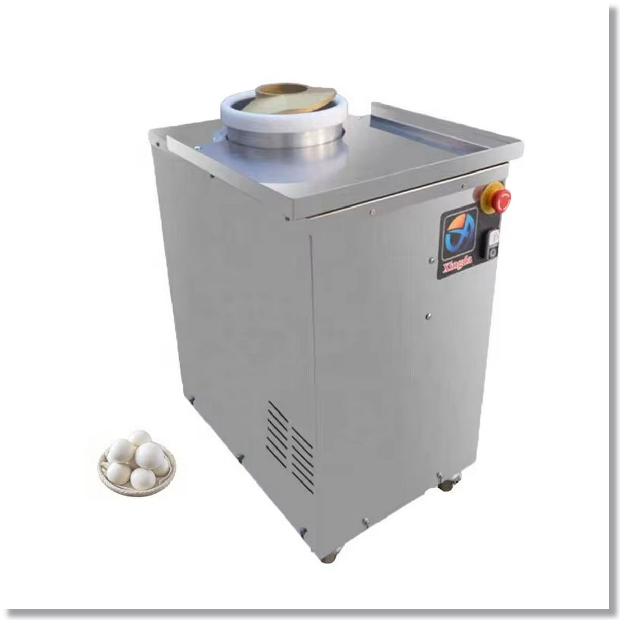 Dough Form And Roll Machine Stainless Steel Electric Round Bak Dough Roll Machine