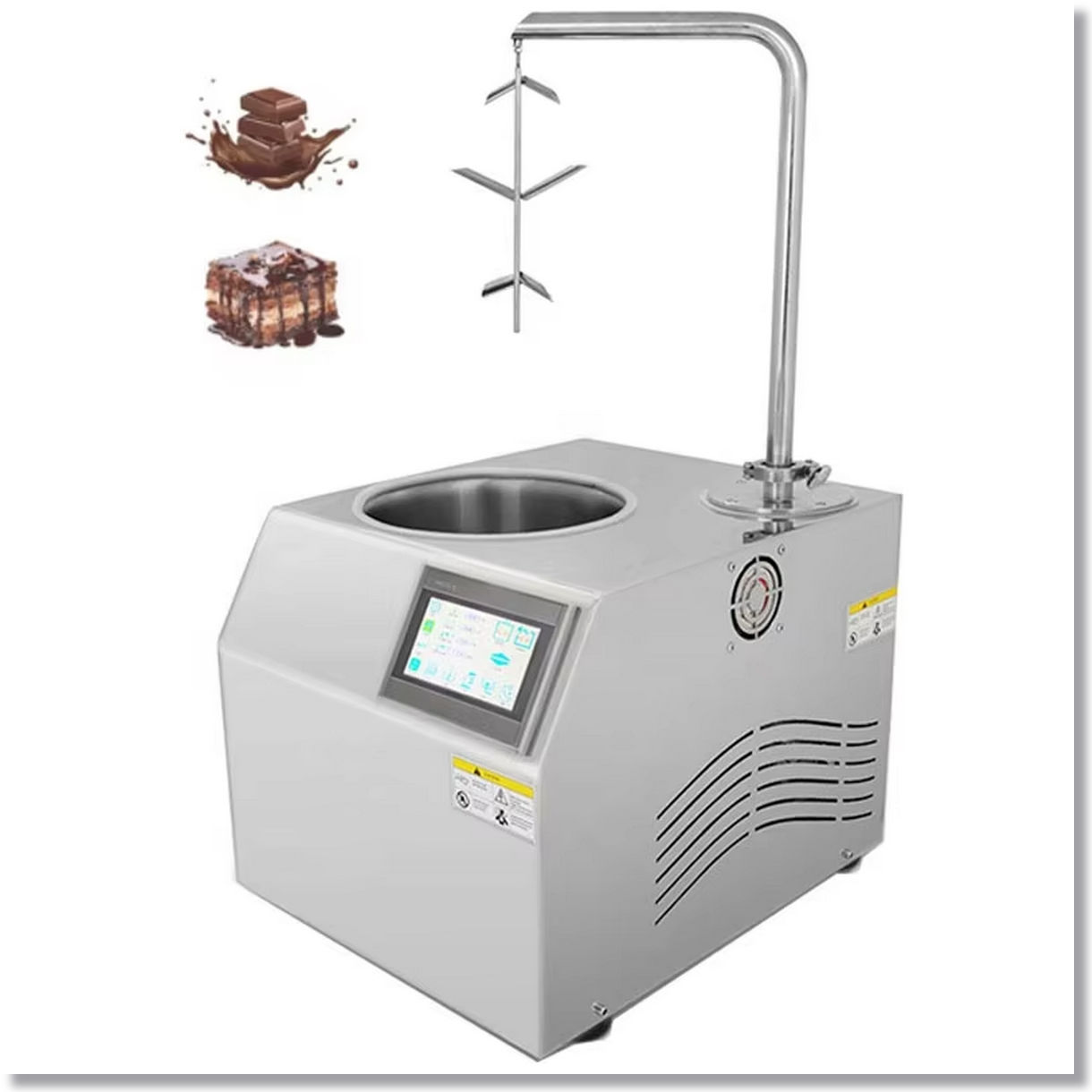 Electric 7L Chocolate Making Machine Automatic Tempering Machine